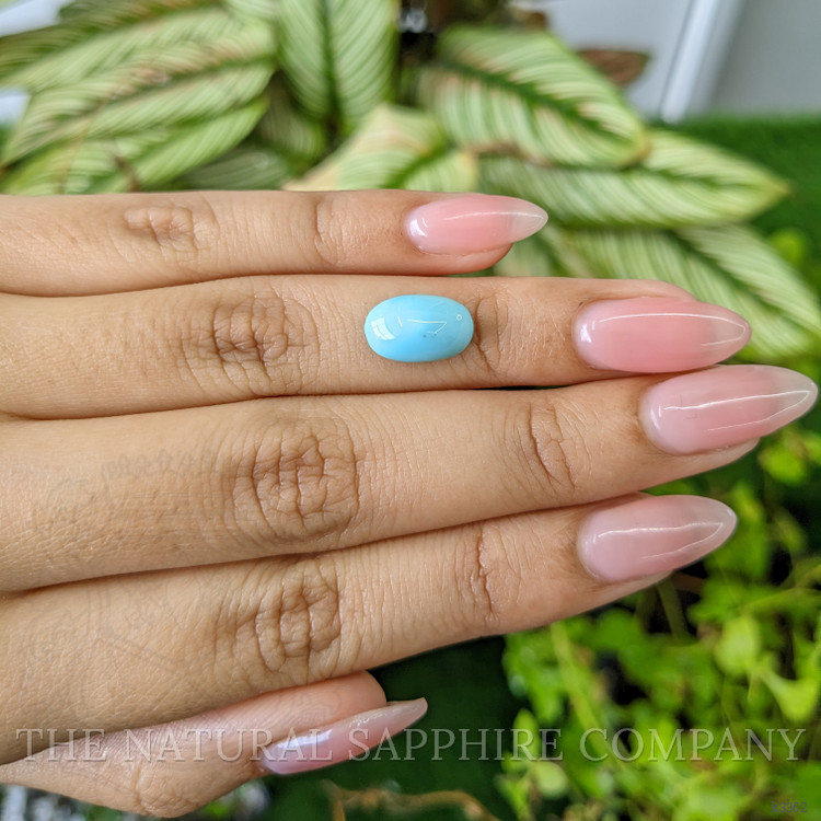 3.11 Ct. Cabochon Turquoise from Persia