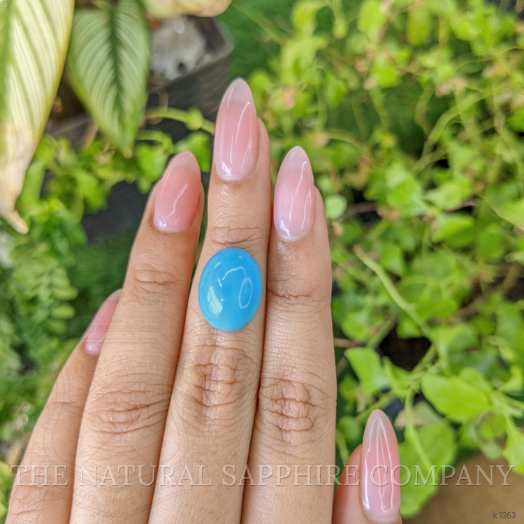 7.47 Ct. Cabochon Turquoise from Persia(Iran)