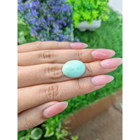 11.66 Ct. Cabochon Turquoise from Persia Life Style