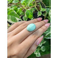 11.66 Ct. Cabochon Turquoise from Persia Life Style