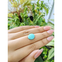 4.57 Ct. Cabochon Turquoise from Persia Life Style