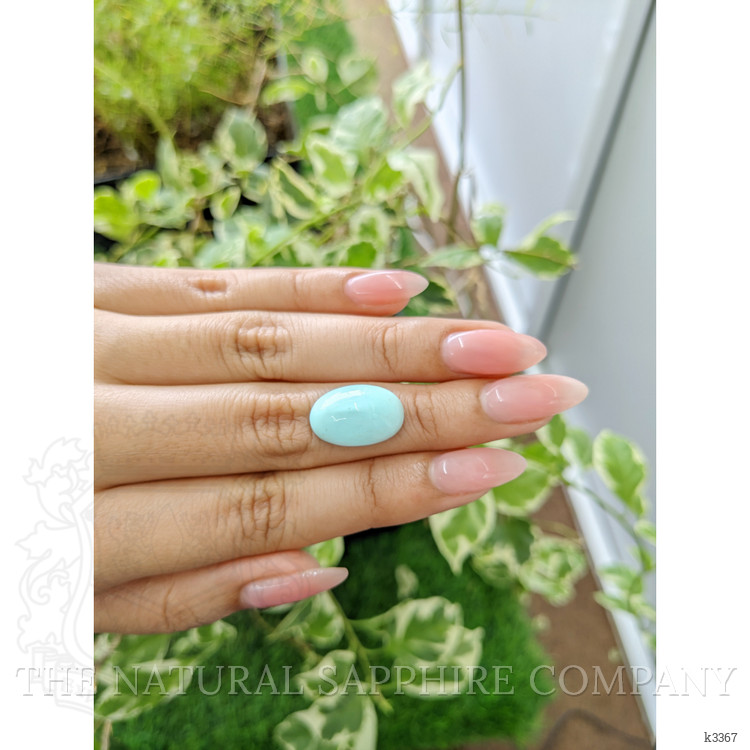 8.30 Ct. Cabochon Turquoise from Persia