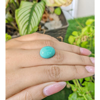 8.75 Ct. Cabochon Turquoise from United States Life Style