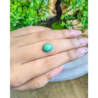 2.91 Ct. Cabochon Turquoise from Persia Life Style