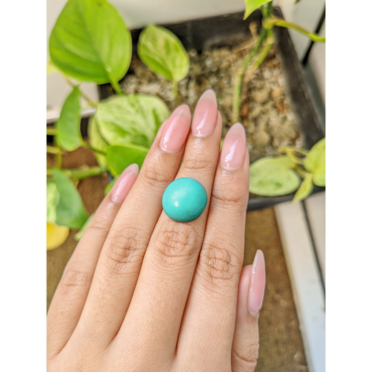 10.13 Ct. Cabochon Turquoise from Persia
