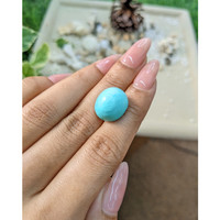 15.21 Ct. Cabochon Turquoise from Persia Life Style