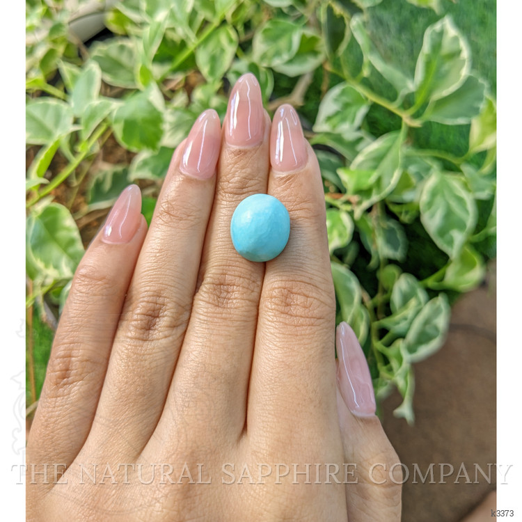 15.21 Ct. Cabochon Turquoise from Persia