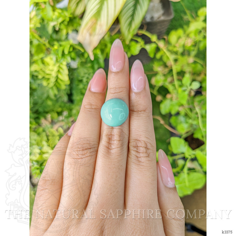 9.91 Ct. Cabochon Turquoise from Persia