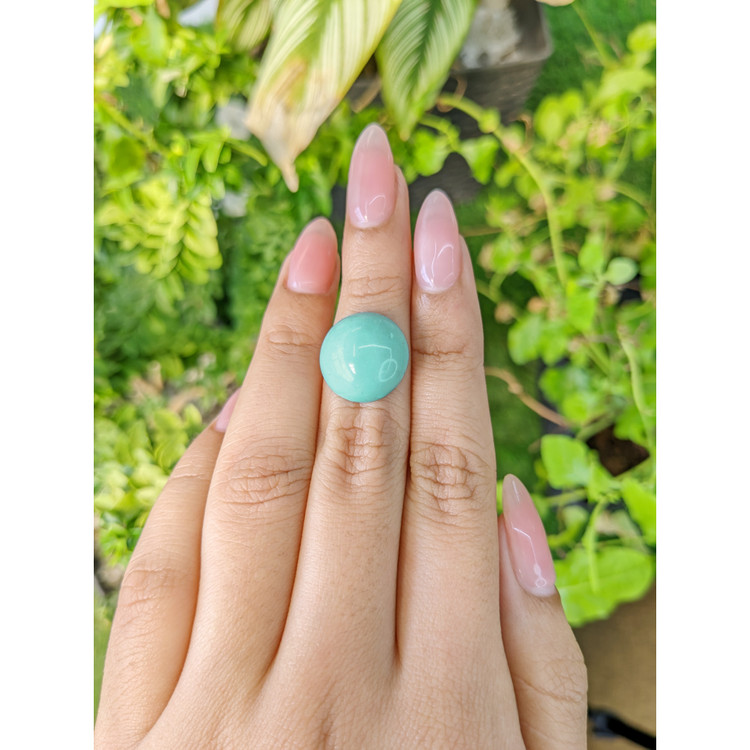 9.91 Ct. Cabochon Turquoise from Persia