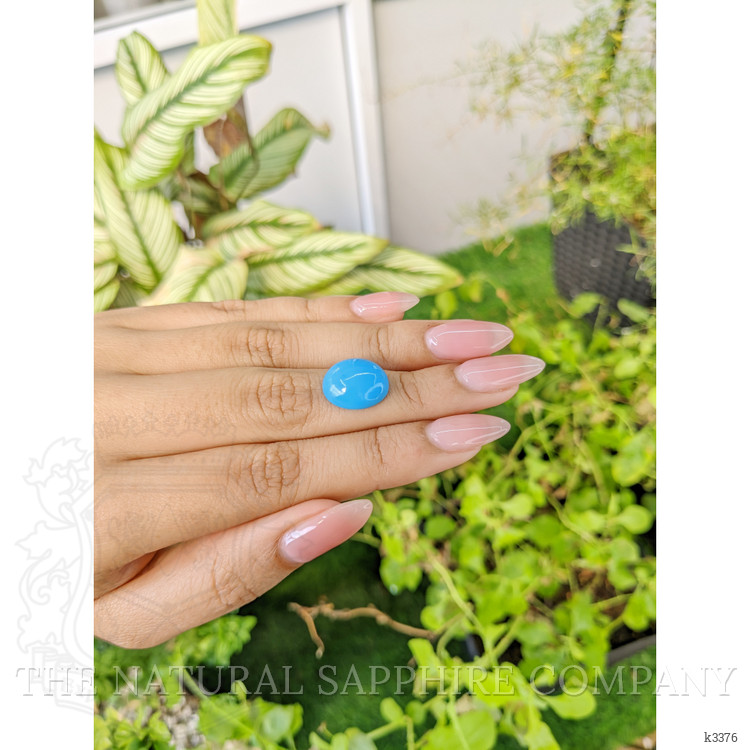 6.61 Ct. Cabochon Turquoise from United States