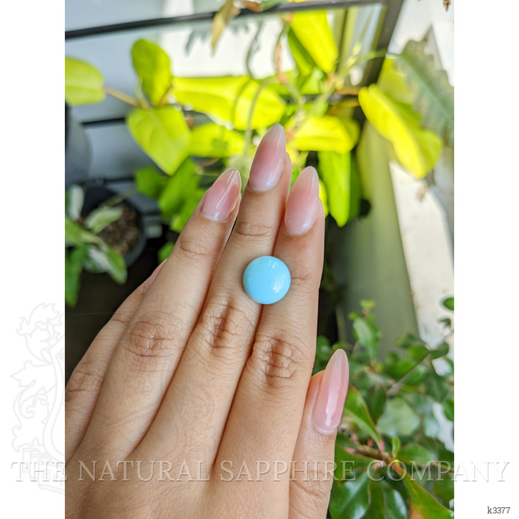 5.36 Ct. Cabochon Turquoise from Persia