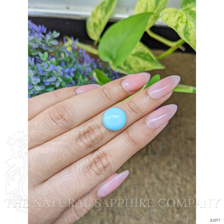 5.36 Ct. Cabochon Turquoise from Persia