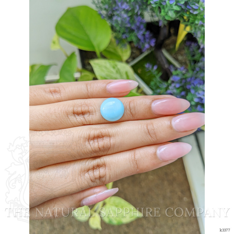 5.36 Ct. Cabochon Turquoise from Persia