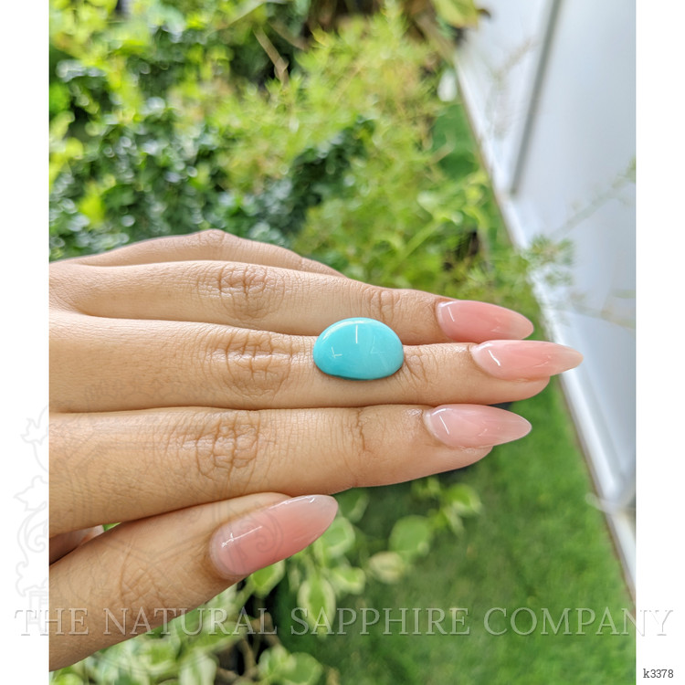 10.17 Ct. Cabochon Turquoise from Persia