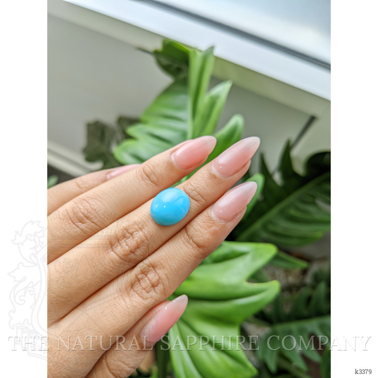 6.63 Ct. Cabochon Turquoise from United States