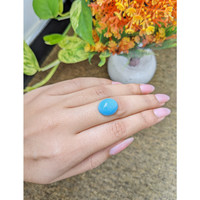 6.63 Ct. Cabochon Turquoise from United States Life Style