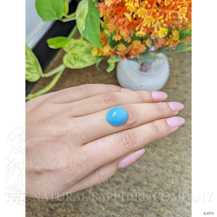 6.63 Ct. Cabochon Turquoise from United States