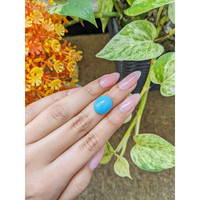 6.63 Ct. Cabochon Turquoise from United States Life Style