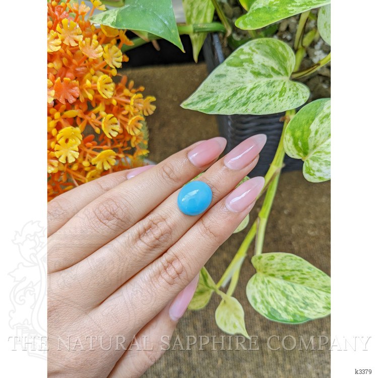 6.63 Ct. Cabochon Turquoise from United States