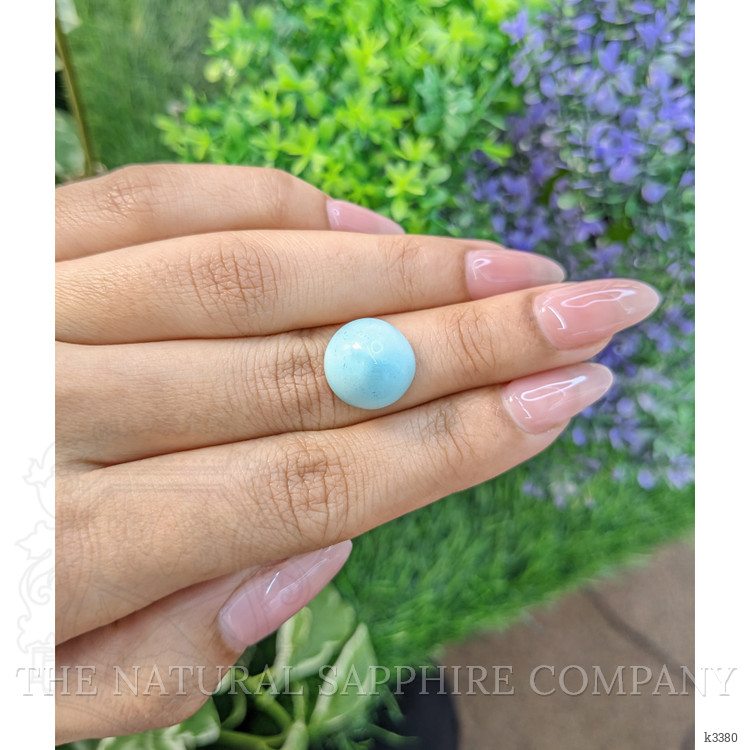 8.19 Ct. Cabochon Turquoise from Persia
