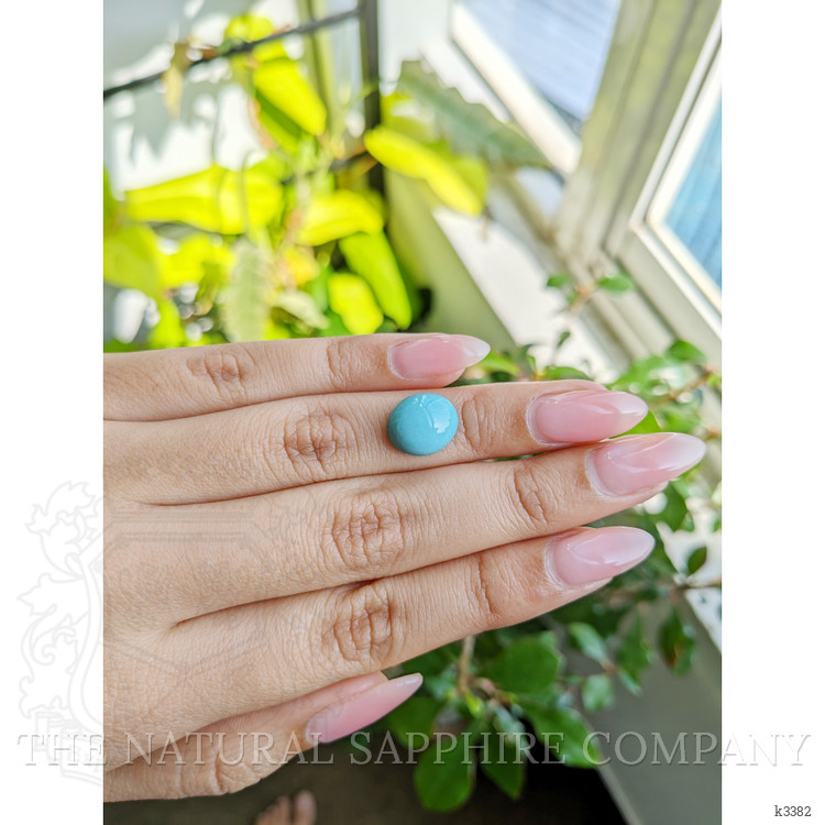 4.66 Ct. Cabochon Turquoise from Persia