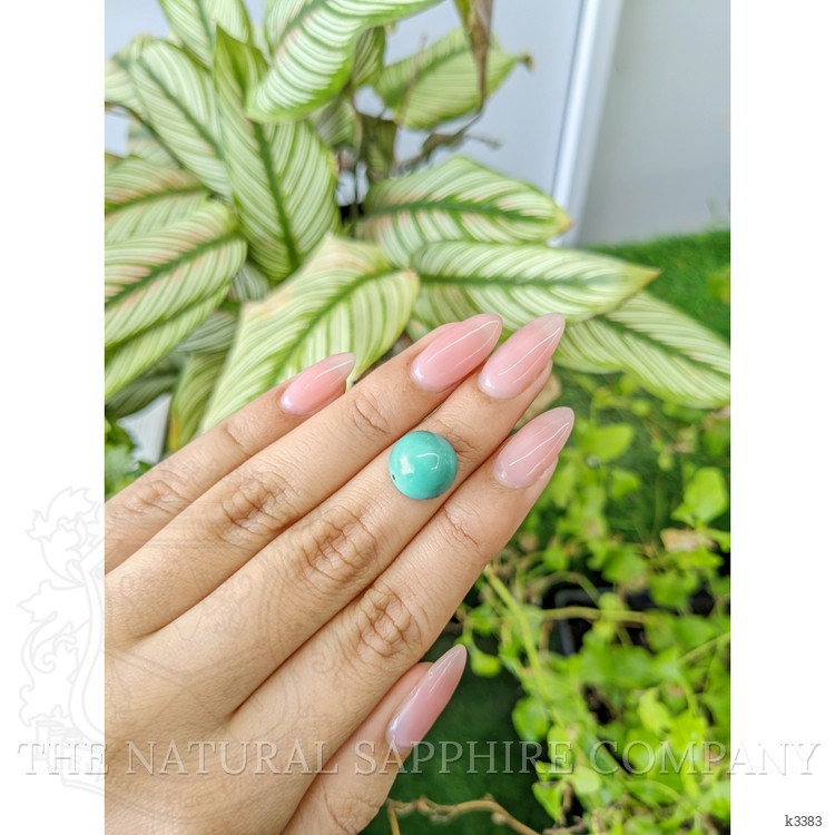 6.77 Ct. Cabochon Turquoise from Persia