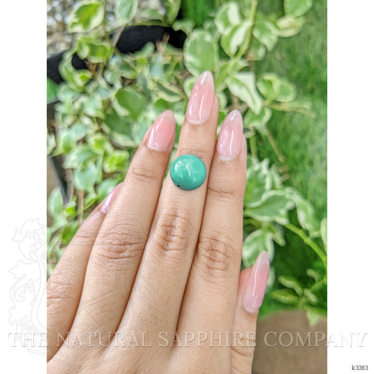 6.77 Ct. Cabochon Turquoise from Persia