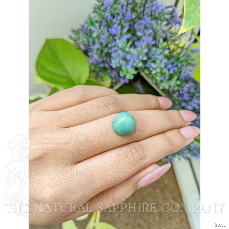 6.77 Ct. Cabochon Turquoise from Persia