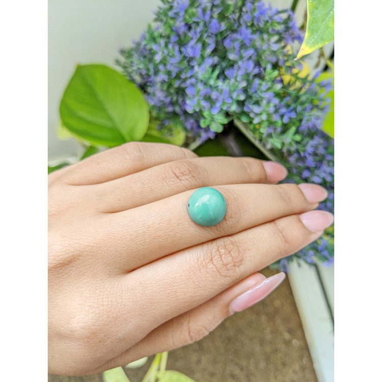 6.77 Ct. Cabochon Turquoise from Persia