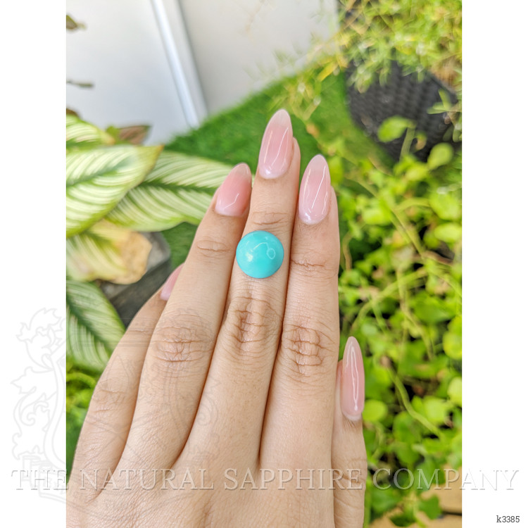7.54 Ct. Cabochon Turquoise from Persia