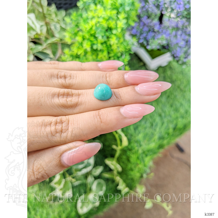 4.28 Ct. Cabochon Turquoise from Persia