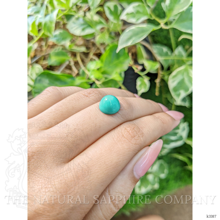 4.28 Ct. Cabochon Turquoise from Persia
