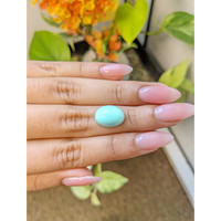 6.65 Ct. Cabochon Turquoise from Persia Life Style