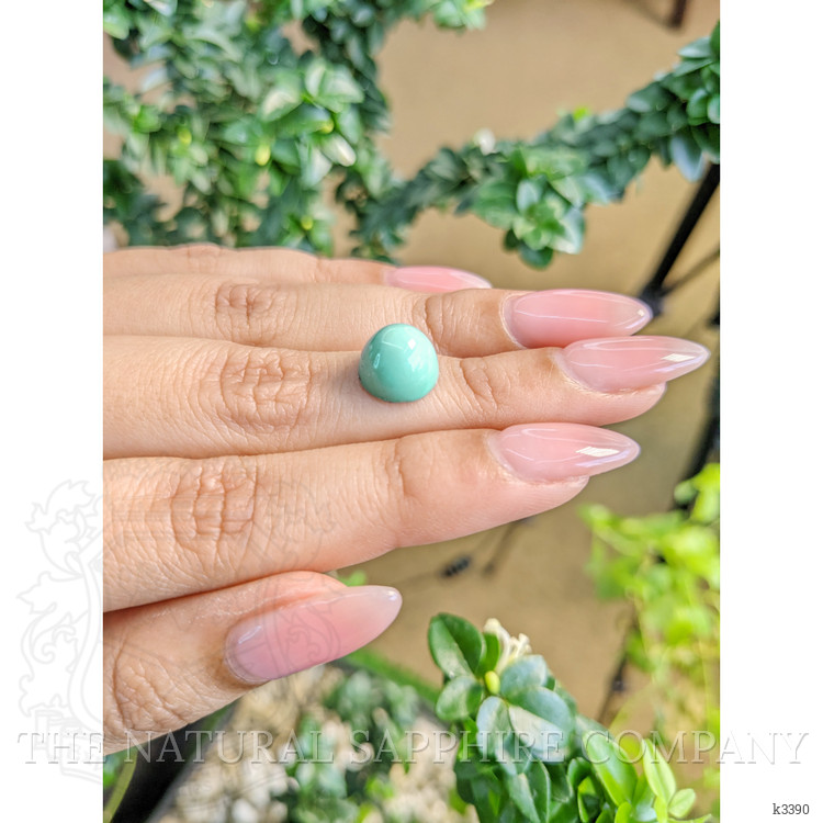 5.23 Ct. Cabochon Turquoise from Persia