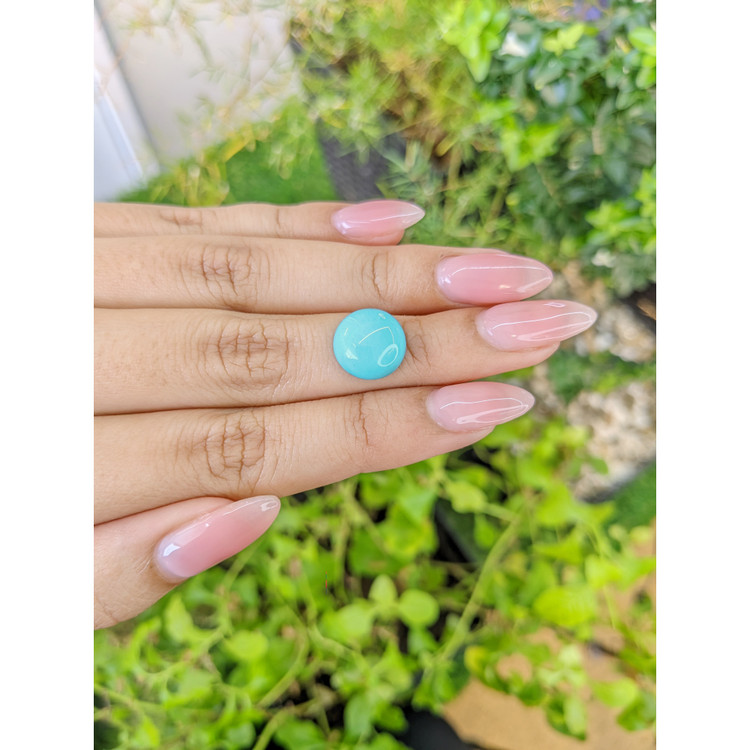 5.51 Ct. Cabochon Turquoise from Persia