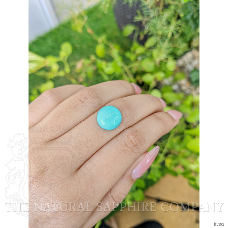 5.51 Ct. Cabochon Turquoise from Persia