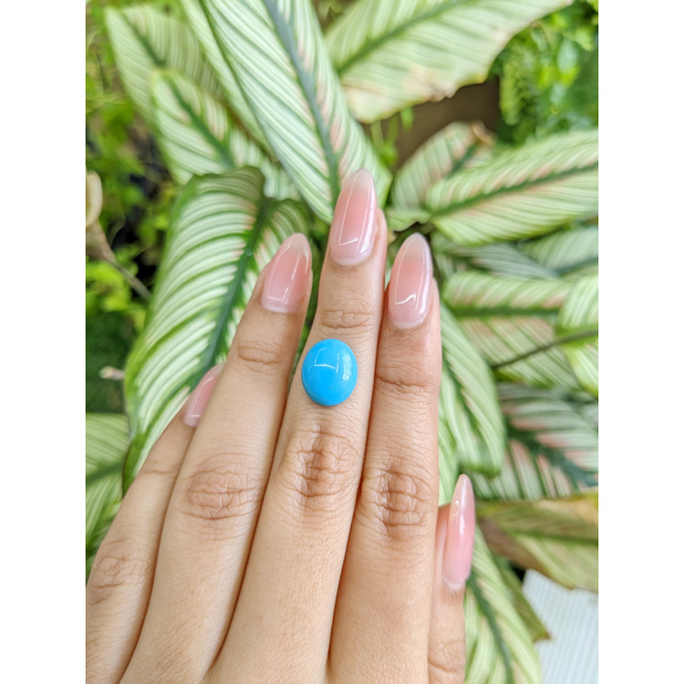 4.68 Ct. Cabochon Turquoise from United States