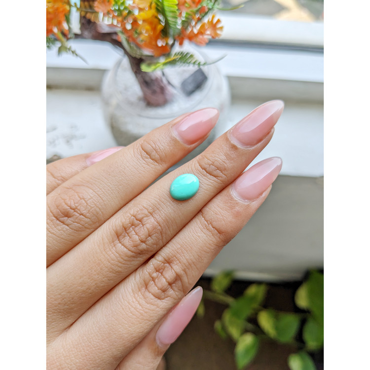 1.30 Ct. Cabochon Turquoise from Persia