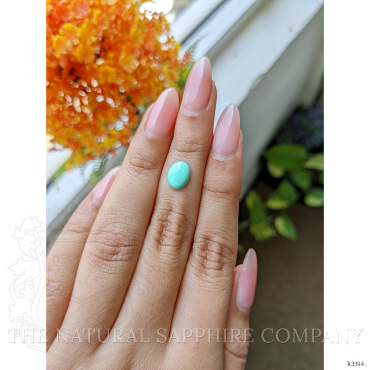 1.30 Ct. Cabochon Turquoise from Persia