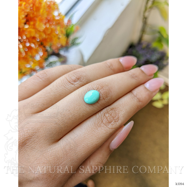 1.30 Ct. Cabochon Turquoise from Persia
