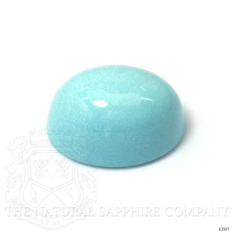 12.36 Ct. Cabochon Turquoise from Persia