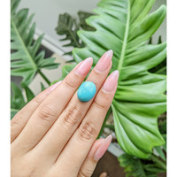 10.67 Ct. Cabochon Turquoise from Persia Life Style