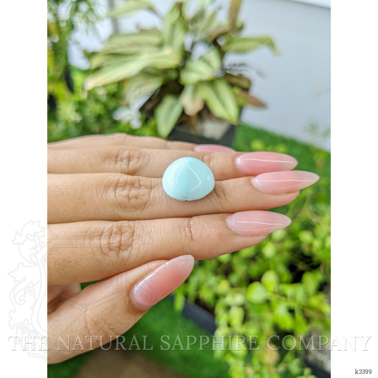 15.79 Ct. Cabochon Turquoise from Persia
