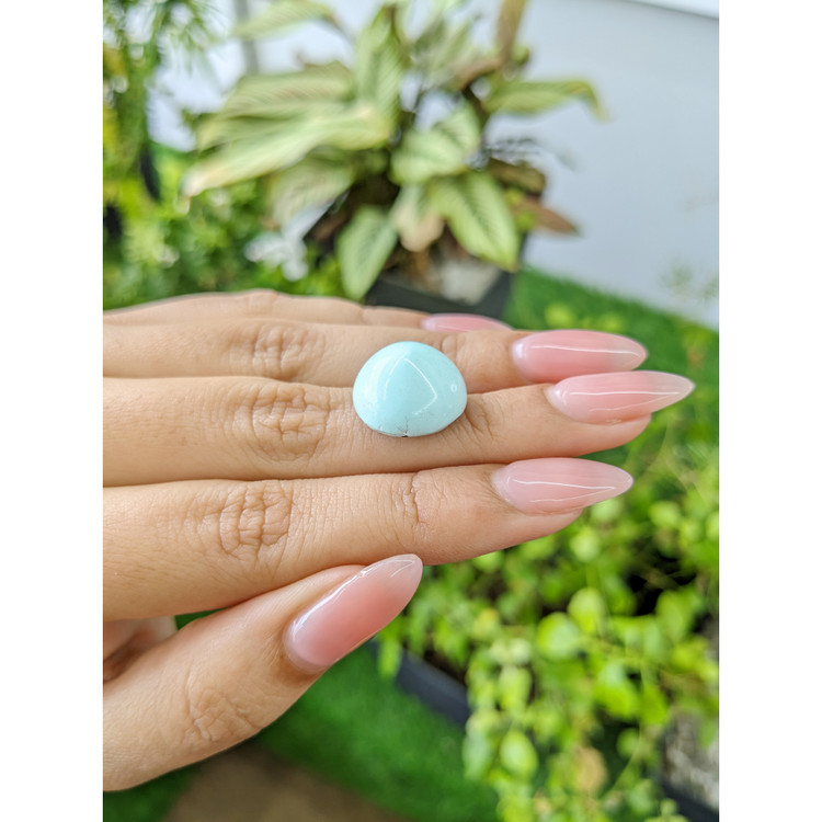 15.79 Ct. Cabochon Turquoise from Persia