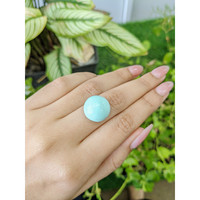 15.79 Ct. Cabochon Turquoise from Persia Life Style