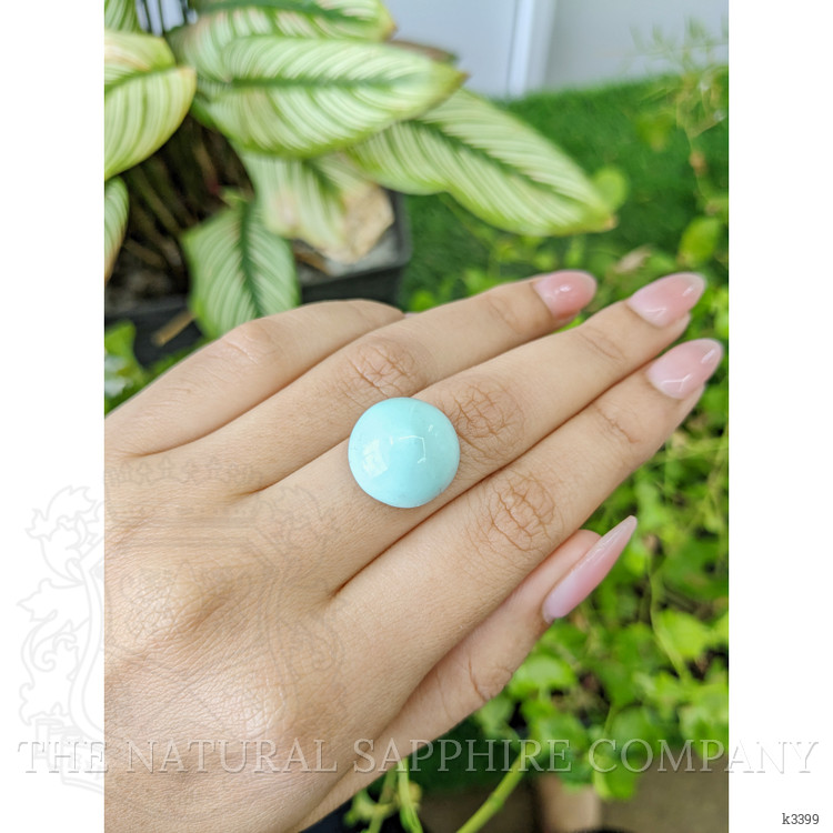 15.79 Ct. Cabochon Turquoise from Persia