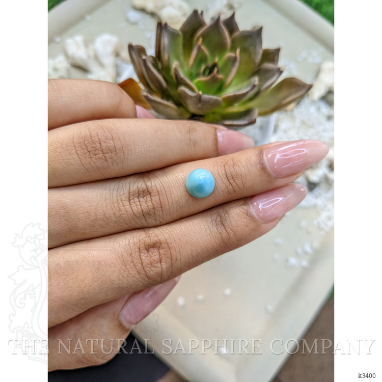 2.96 Ct. Cabochon Turquoise from Persia