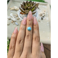 2.96 Ct. Cabochon Turquoise from Persia Life Style