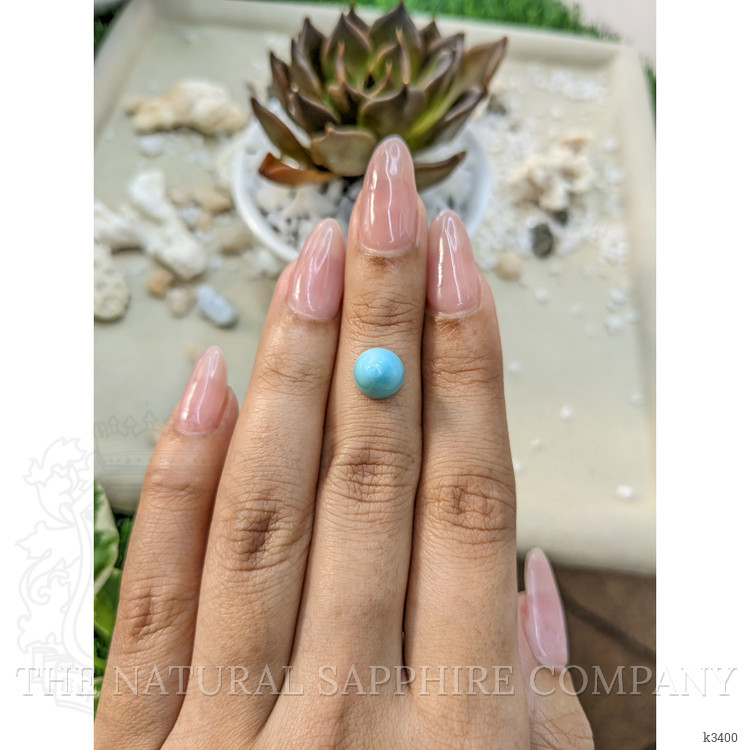 2.96 Ct. Cabochon Turquoise from Persia