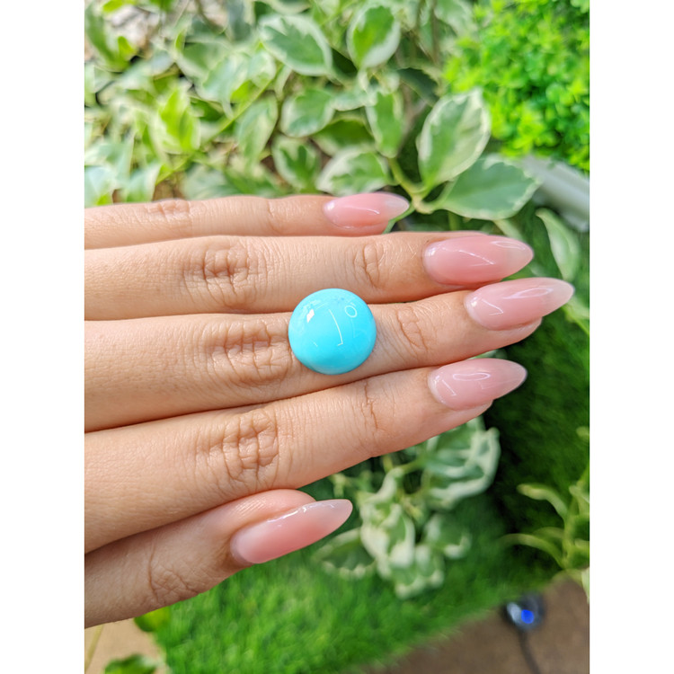 11.38 Ct. Cabochon Turquoise from Persia